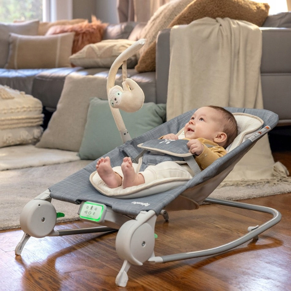 INGENUITY Rocker lounger with massager Happy Belly 0M+ Brand Ingenuity