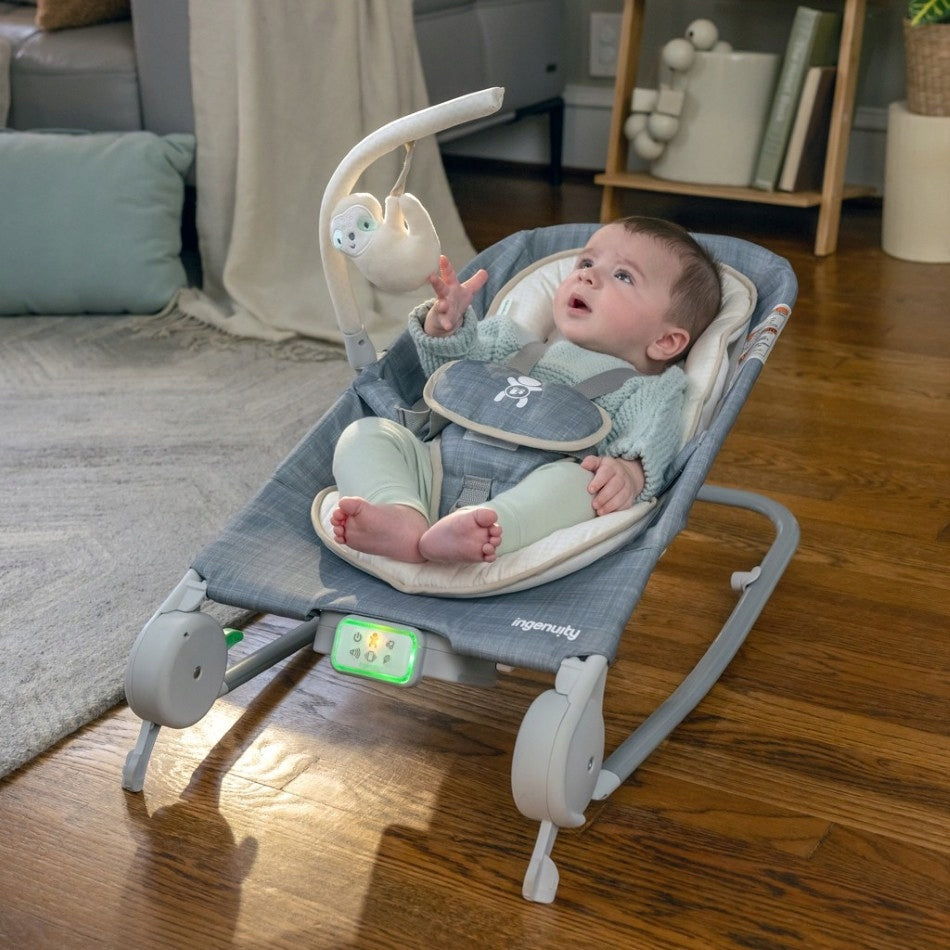 INGENUITY Rocker lounger with massager Happy Belly 0M+ Manufacturer code 000