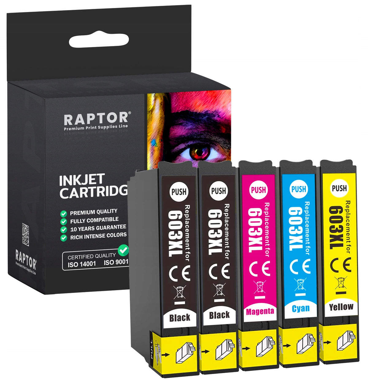 INK 603XL FOR EPSON XP-2100 XP-2105 XP-2150 XP-2155 XP-3100 XP-3150 XP-3155