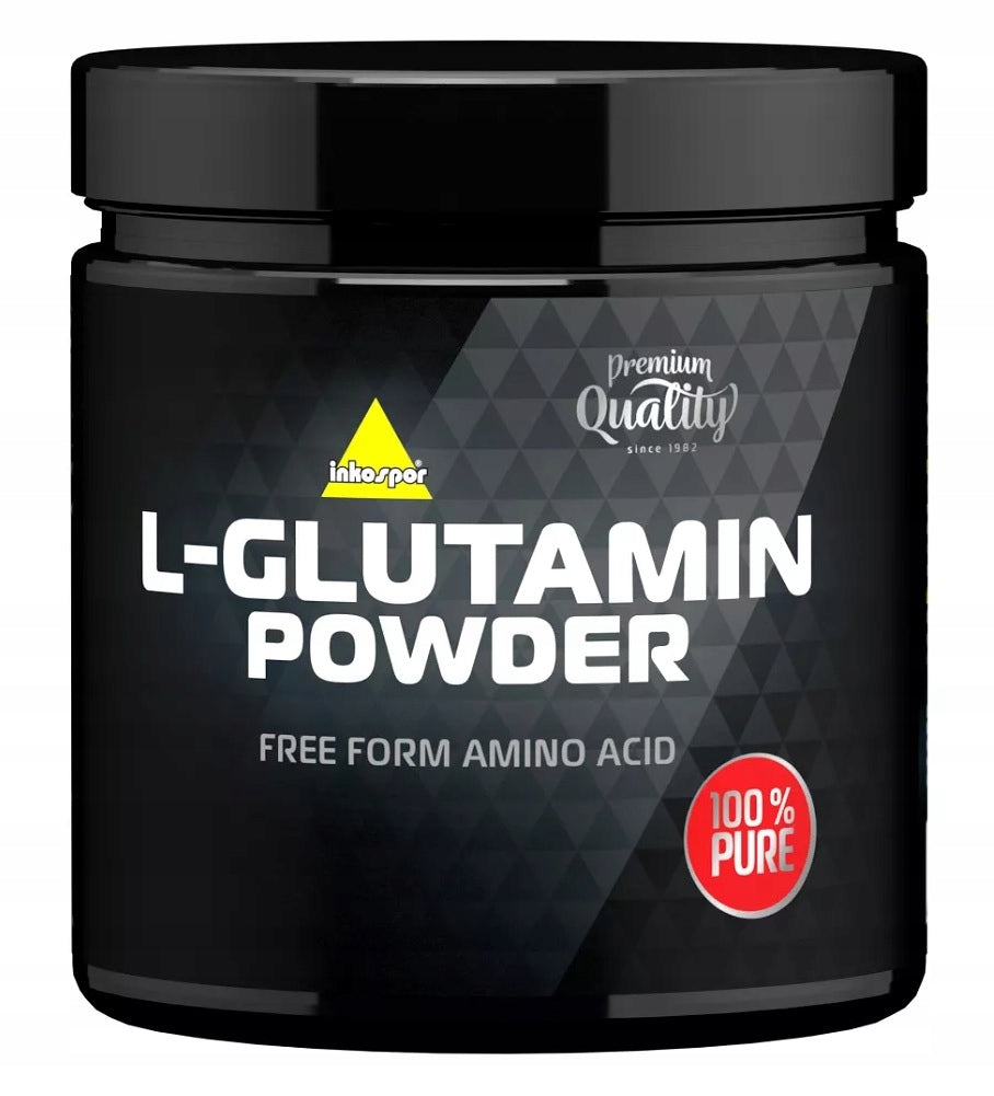 INKOSPOR L-Glutamine Powder 350 g GLUTAMINE 100% Pure