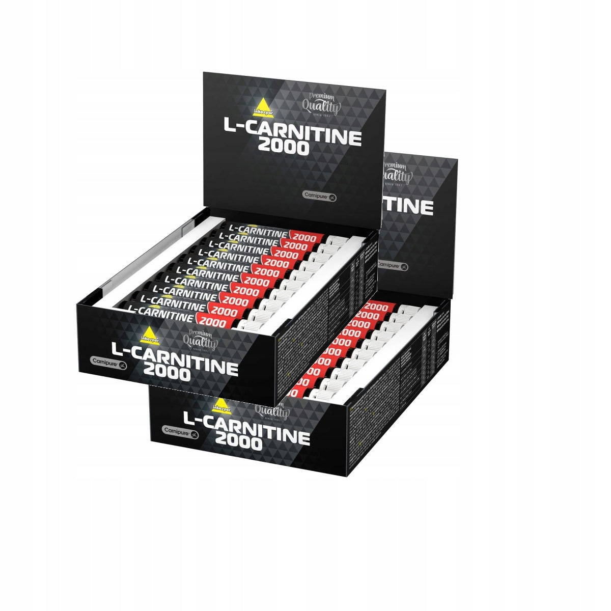 INKOSPOR L-carnitine 2000 40 amp. x 25 ml FOR FAT BURNING Packaging status original