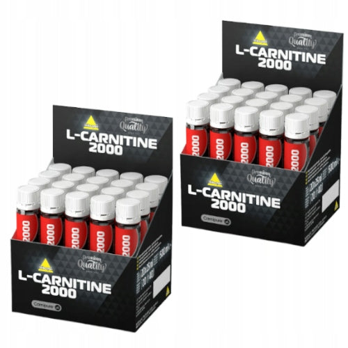 INKOSPOR L-carnitine 2000 40 amp. x 25 ml FOR FAT BURNING