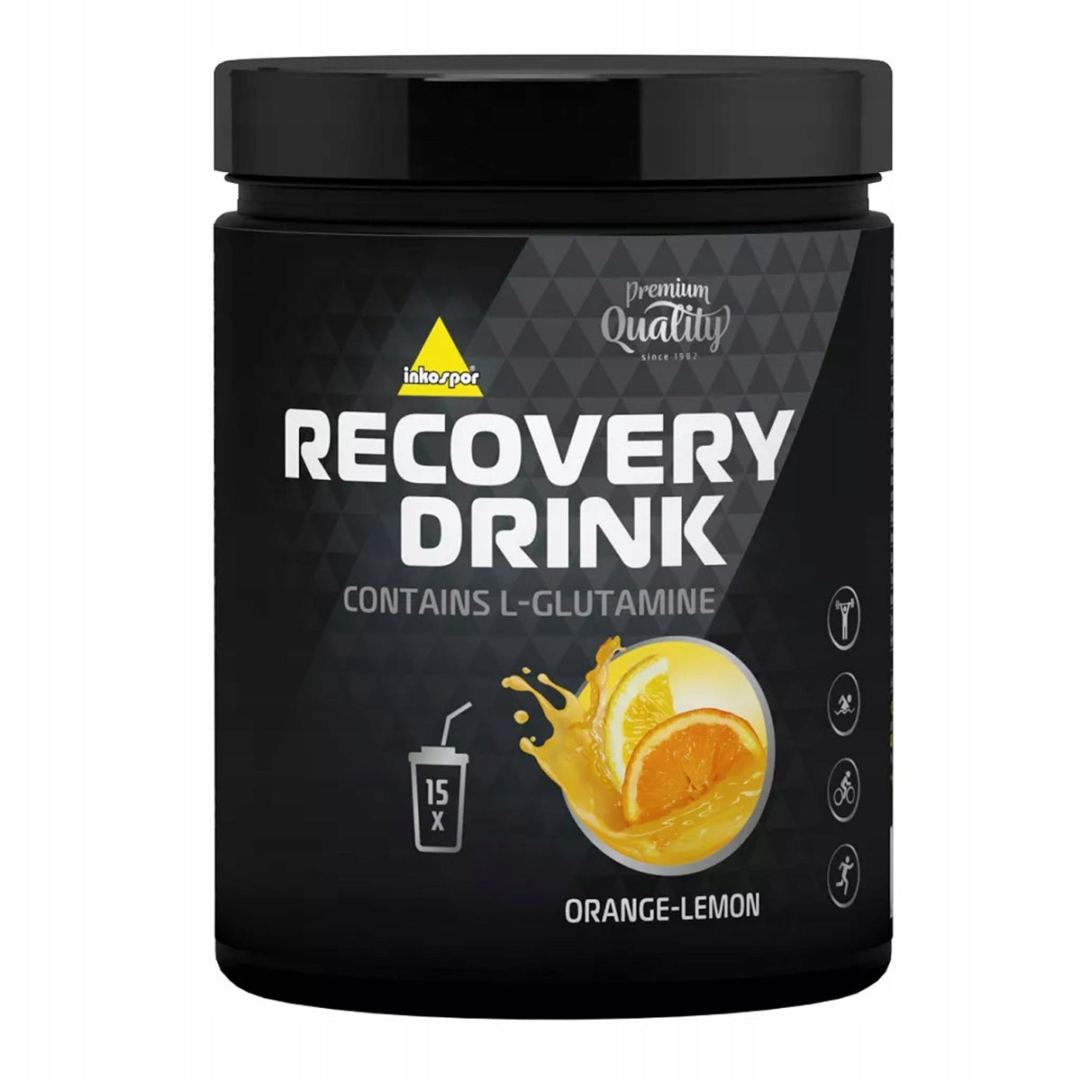 INKOSPOR Recovery Drink 525 g - Glutamine + Protein + Minerals + Vitamin B1