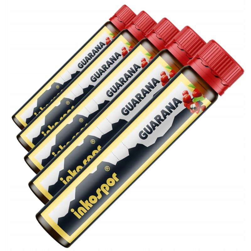 INKOSPOR X-TREME Guarana 1500 mg 10 x 25 ml - Caffeine