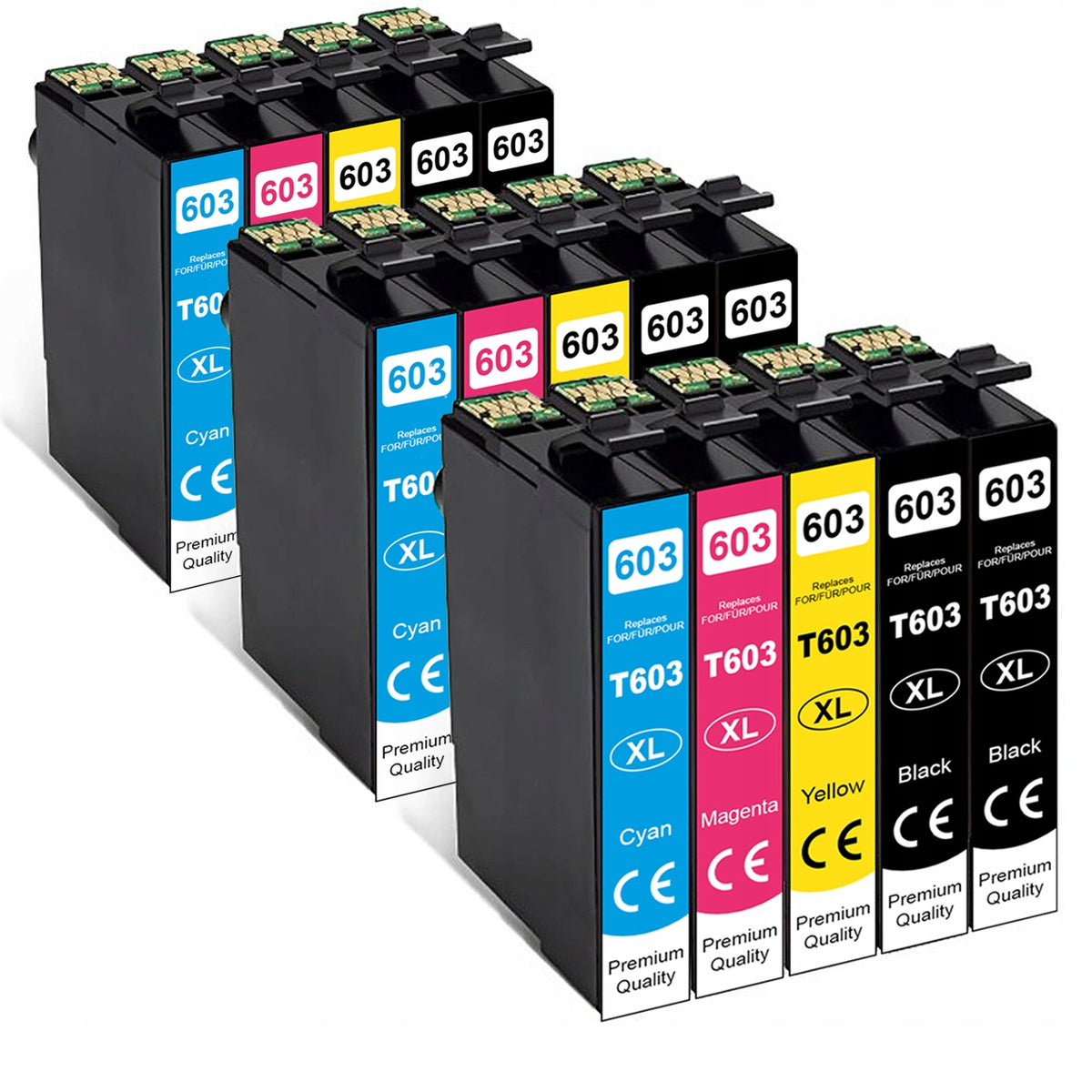 INKS 603XL FOR EPSON XP-2100 XP-2150 XP-2155 XP-3100 XP-3150 XP-3155 XP4155