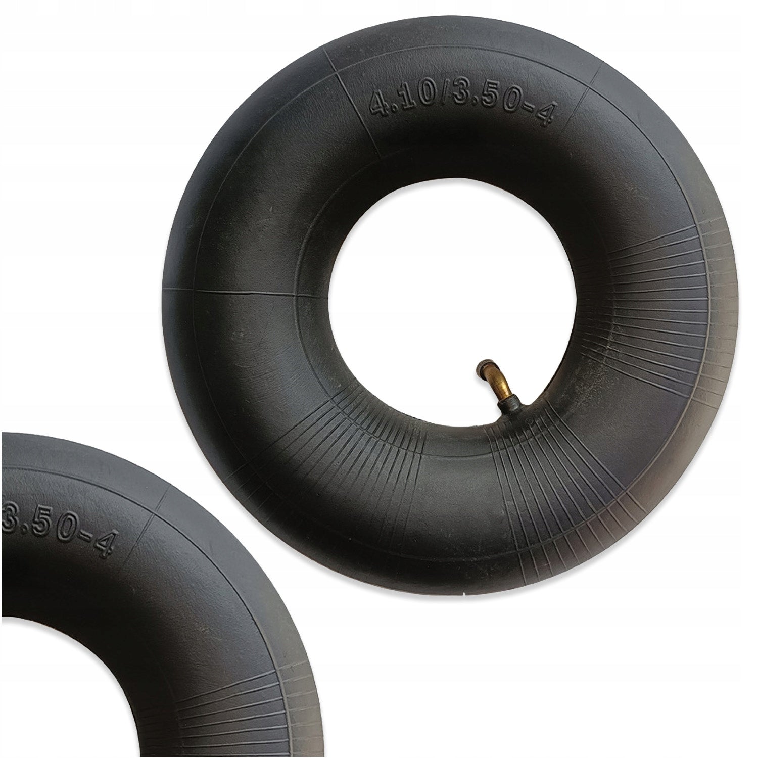 INNER TUBE 4.10/3.50-4 FOR WHEEL OF WHEELBARROW TRANSPORT TROLLEY Manufacturer code DĘTKA 4.10/3.50-4 DO KOŁA WÓZKA MEMFLOW