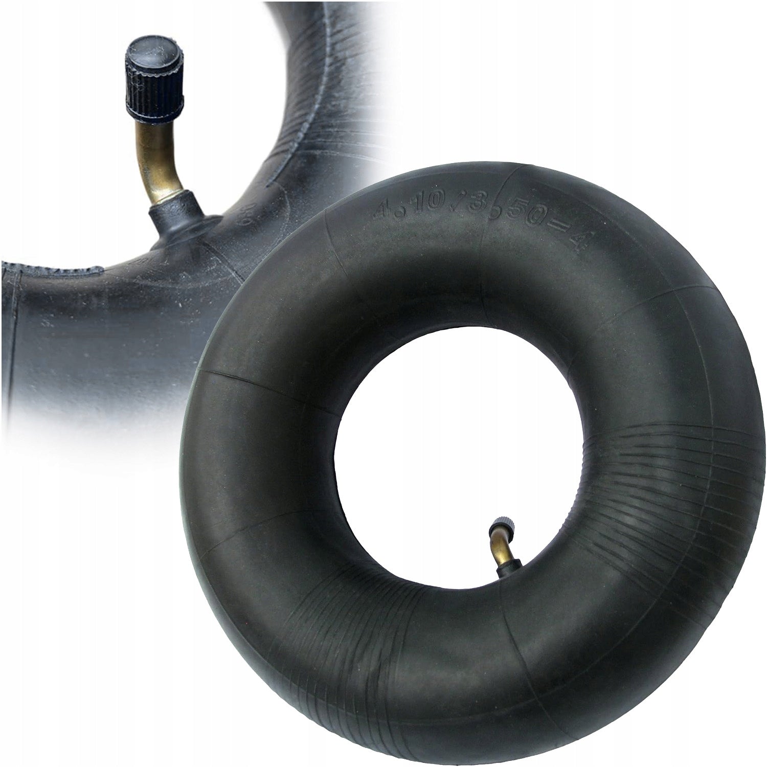 INNER TUBE 4.10/3.50-4 FOR WHEEL OF WHEELBARROW TRANSPORT TROLLEY