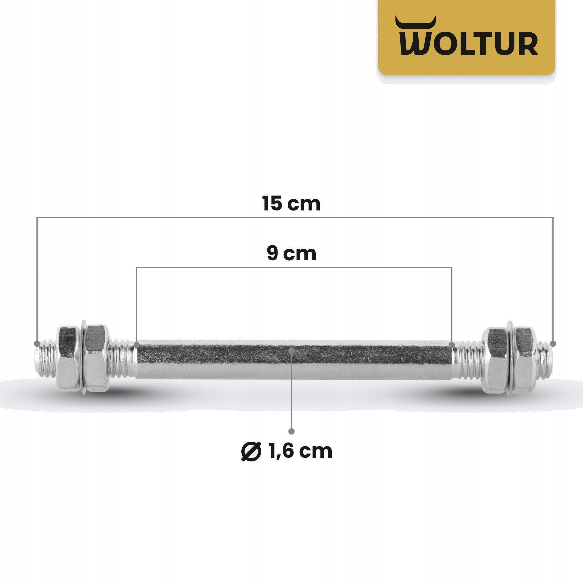 INNER TUBE WHEEL FOR WHEELBARROW 4.10/3.50-4 350-4 3504 FI 16 MM PUMPED + AXLE Brand Woltur