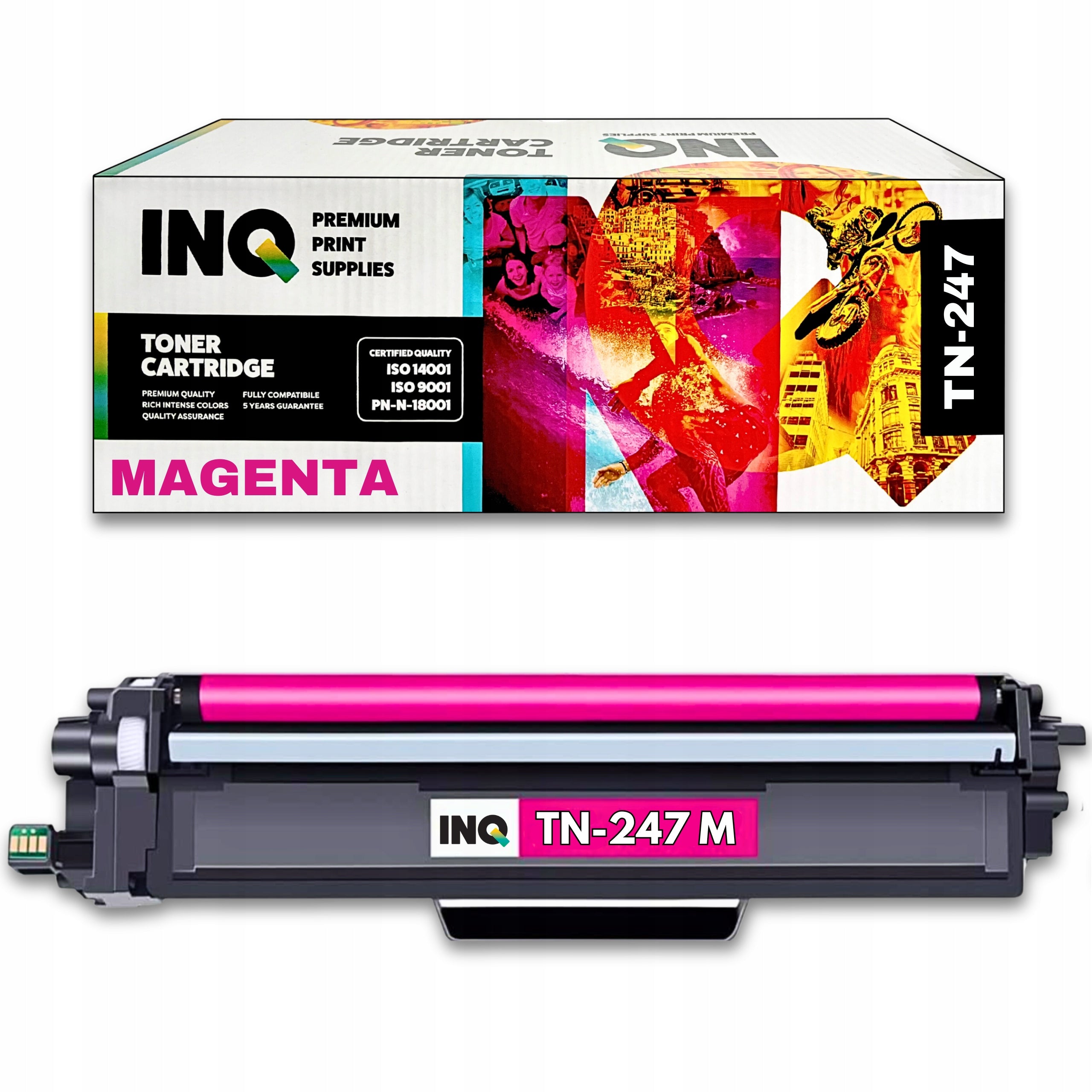 INQ Toner for Brother TN247 M DCP-L3550CDW HL-L3270CDW