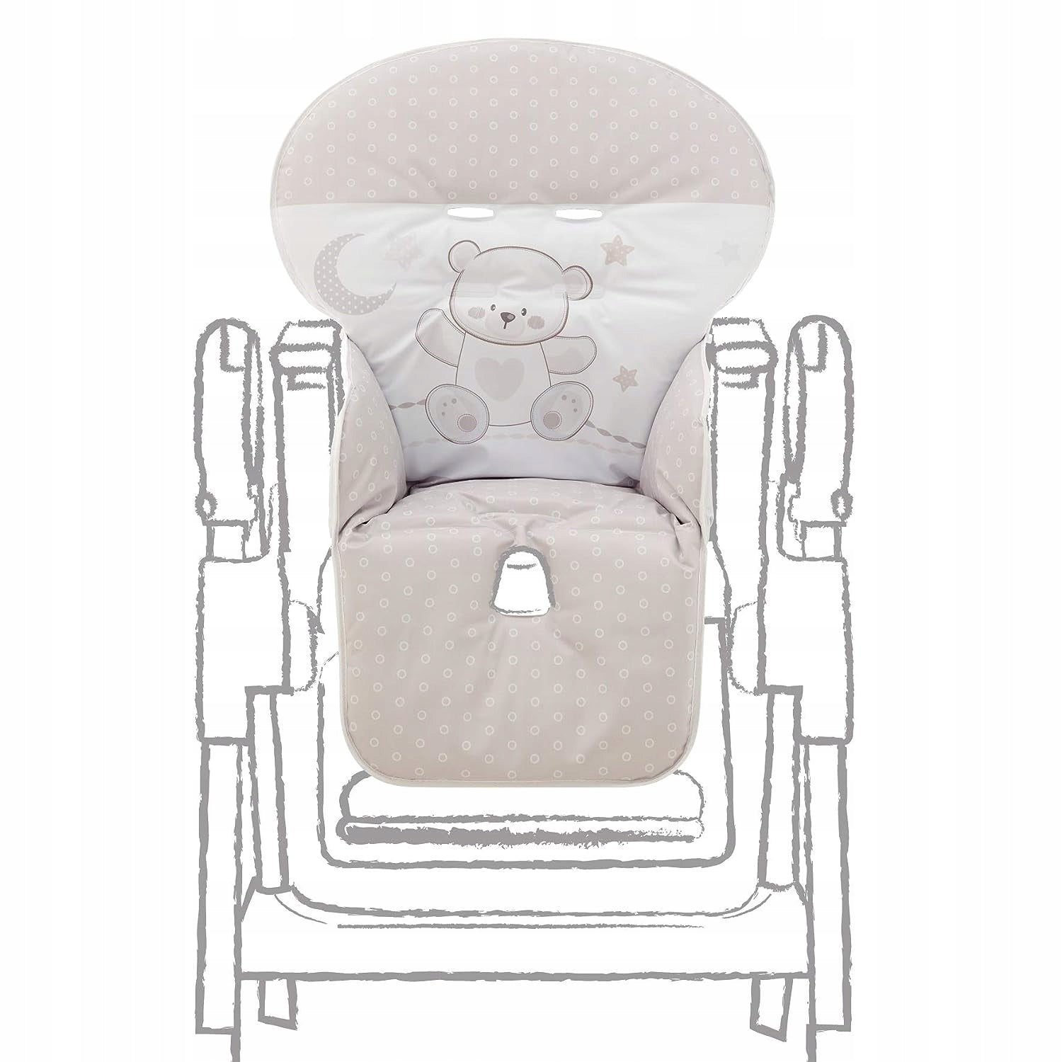 INSERT FOR CHAIR ITALBABY UNIVERSAL JOLIE CHOCO