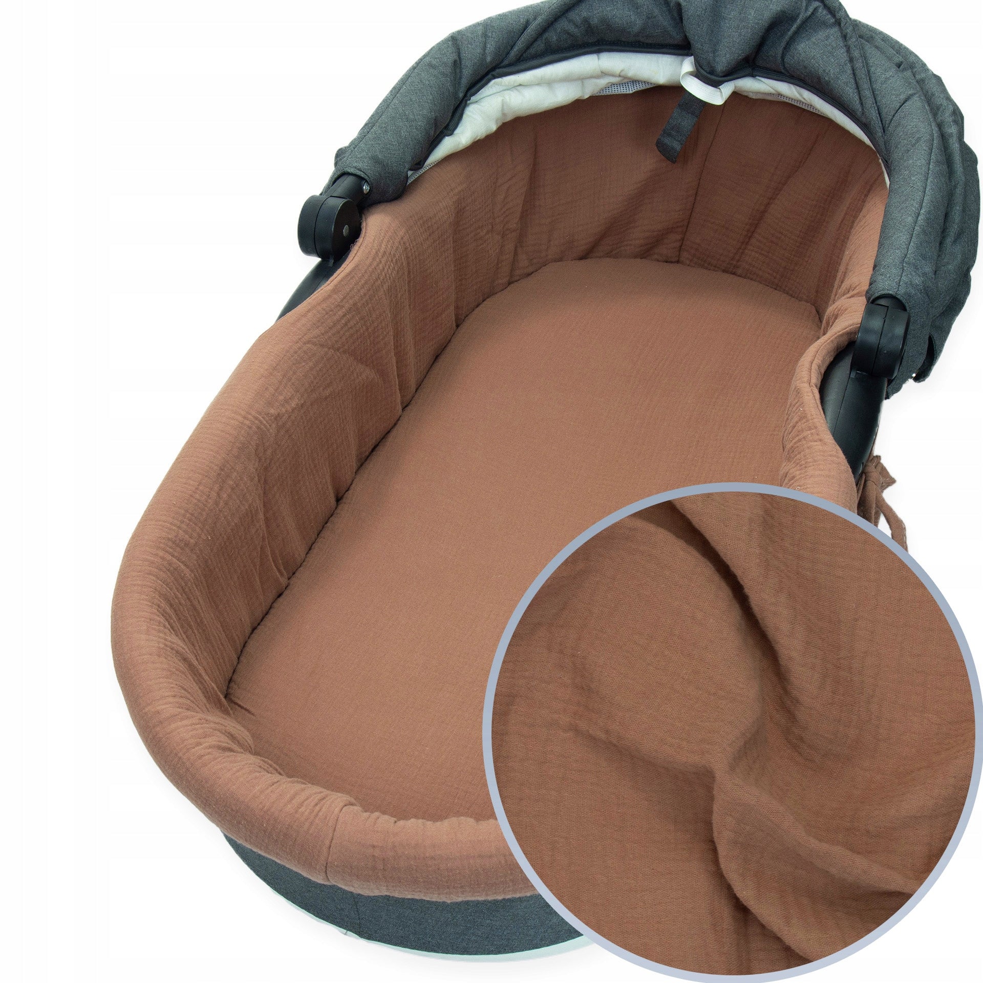 INSERT FOR STROLLER GONDOLA PREMIUM MUSLIN SHEET