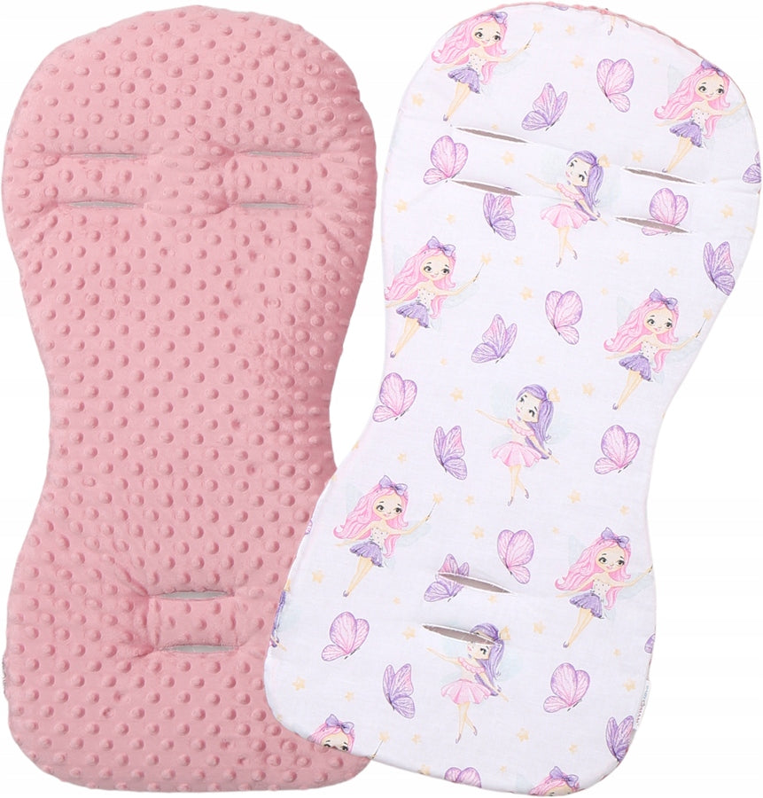 INSERT FOR STROLLER MINKY COTTON DOUBLE-SIDED BABYMAM