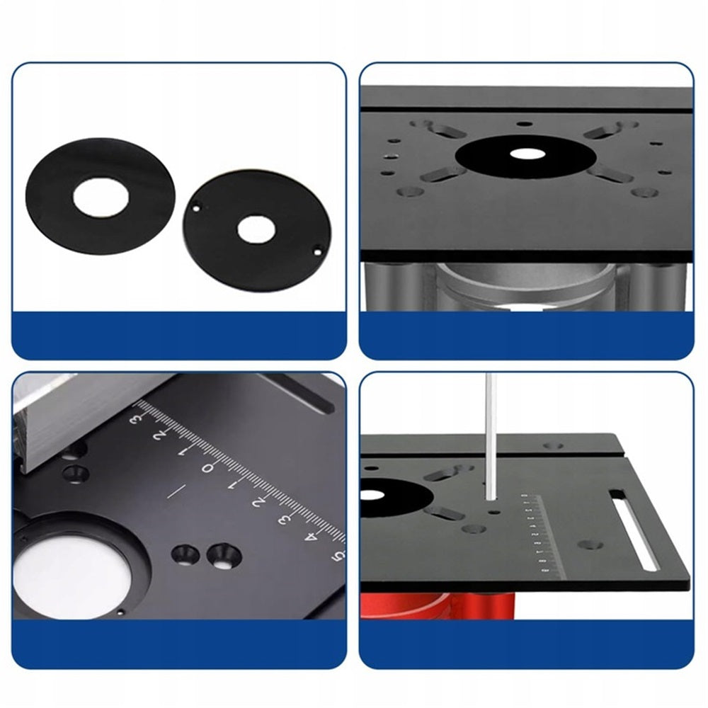 INSERT PLATE FOR MILLING BLACK PROFILE WITH PROTRACTOR Manufacturer code PŁYTKA WSTAWKOWA