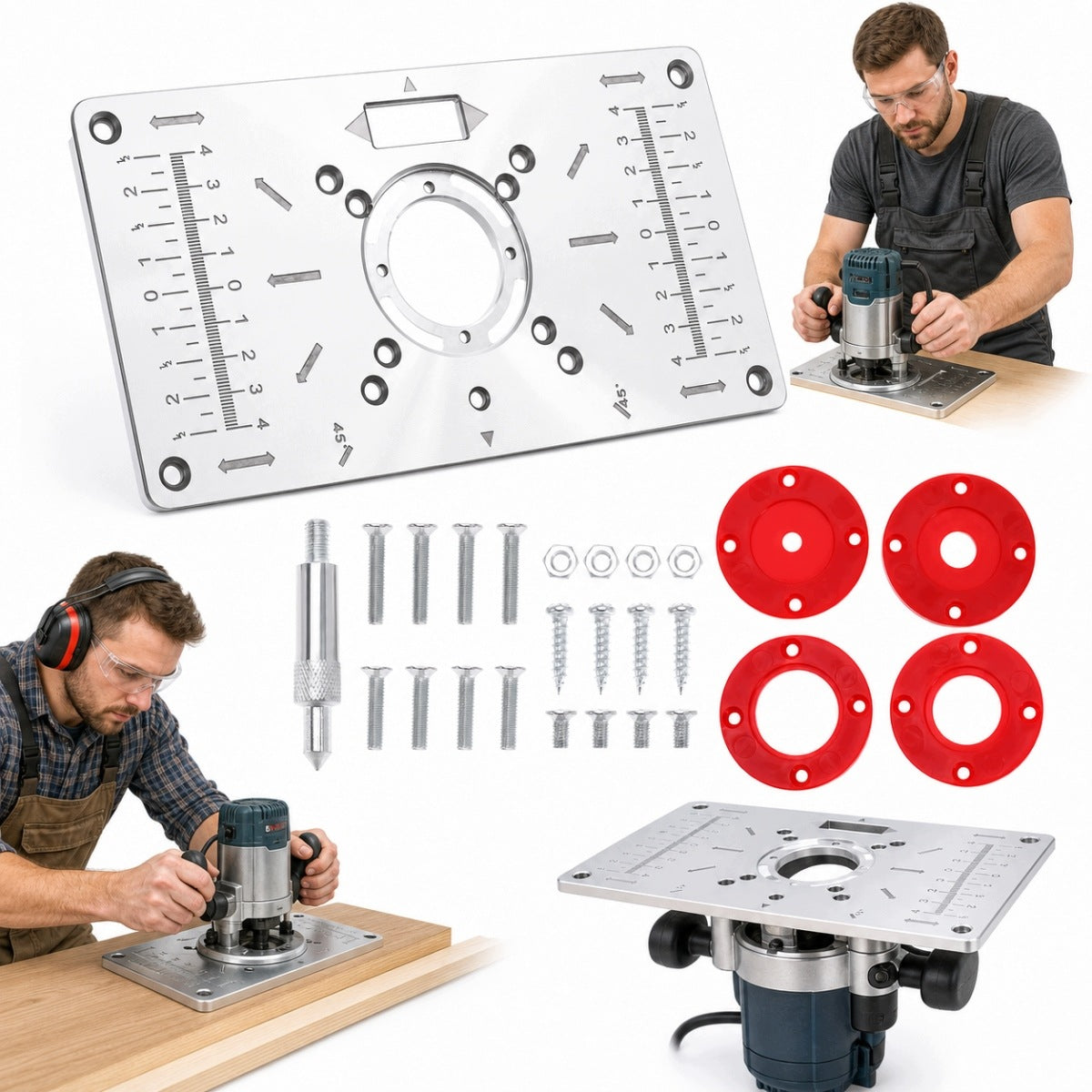 INSERT PLATE TABLE TOP FOR MILLING MACHINE INSERT FOR WOODWORKING 2026