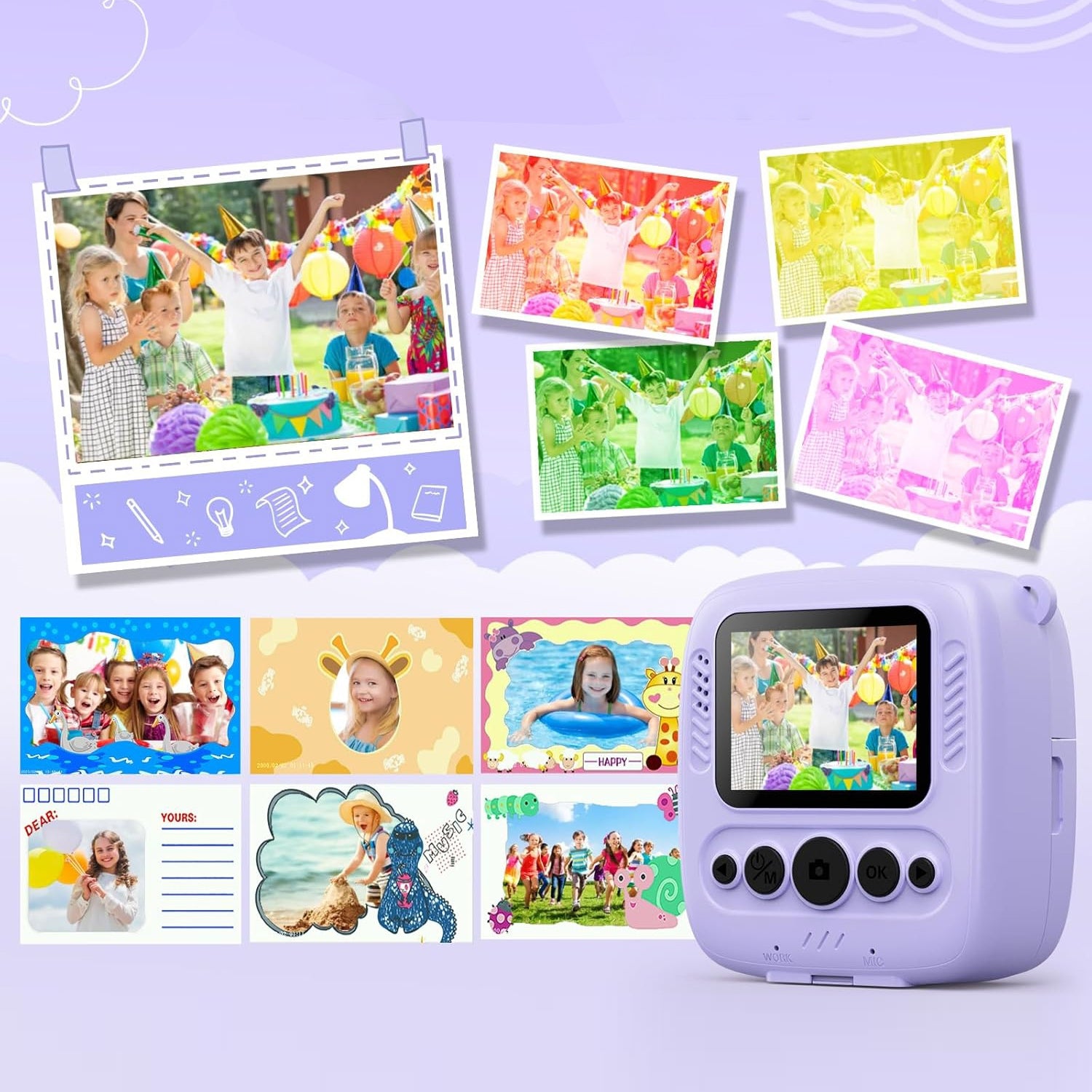 INSTANT CAMERA FOR CHILDREN PRINTER FOR GIFT Brand no brand