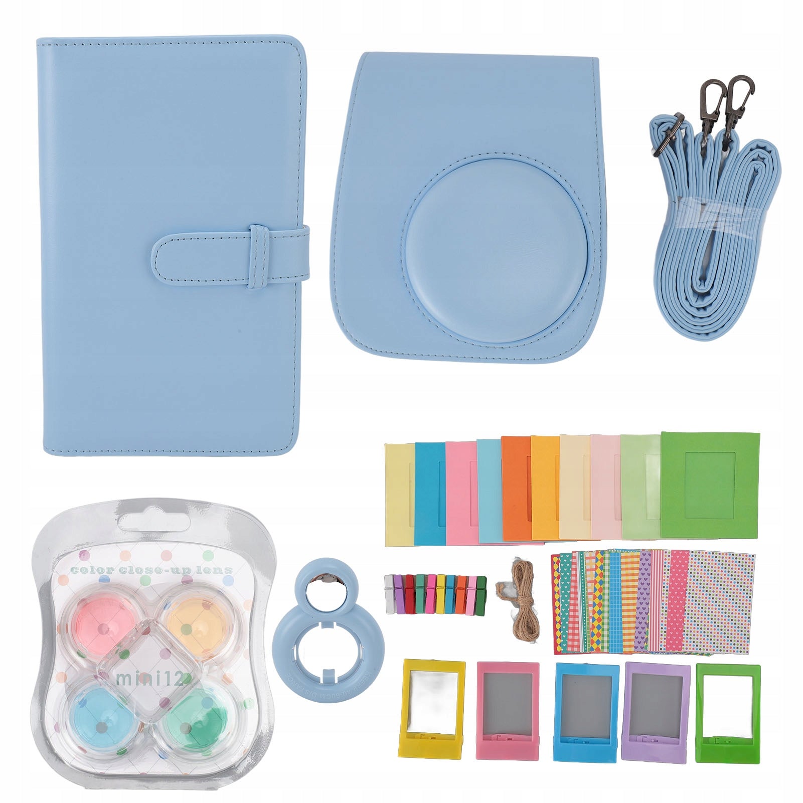INSTANT CAMERA PROTECTIVE CASE WITH PHOTO FRAMES RING CL