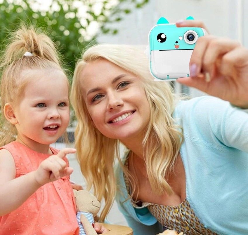 INSTANT CAMERA WITH PRINTER FOR CHILDREN ROLLER GAMES FREEBIE EAN (GTIN) 5906852740017