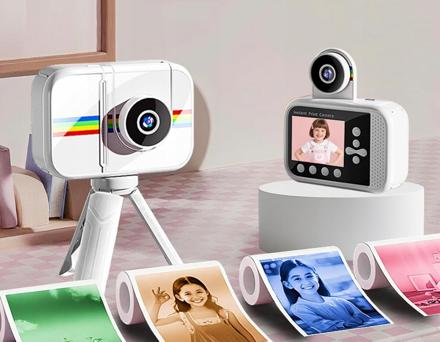 INSTANT camera for children photos color selfie game Print Brand no brand