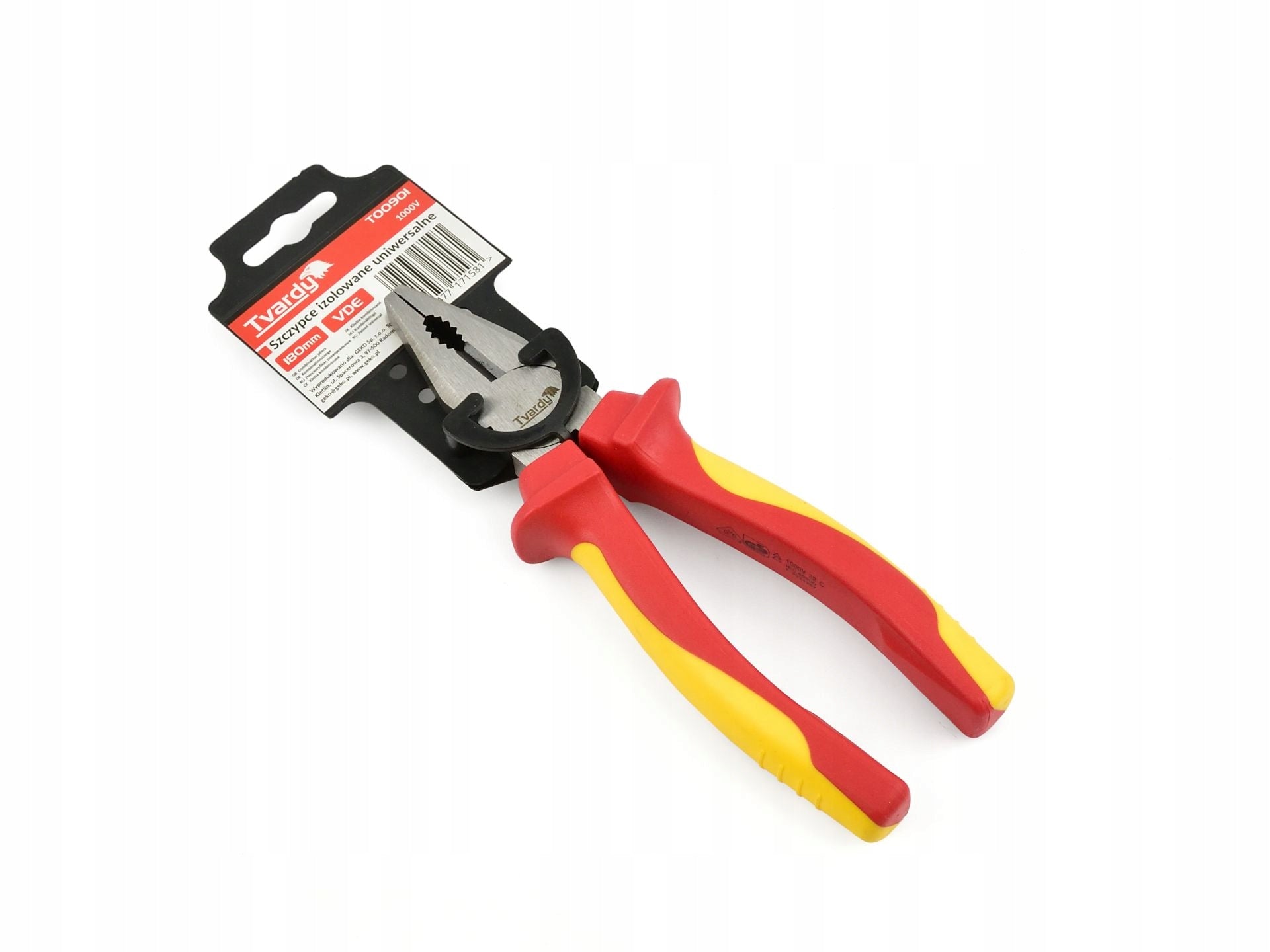INSULATED ELECTRICAL COMBINATIONS VDE 1000V 180MM CHROME VANADIUM STEEL Brand Tvardy