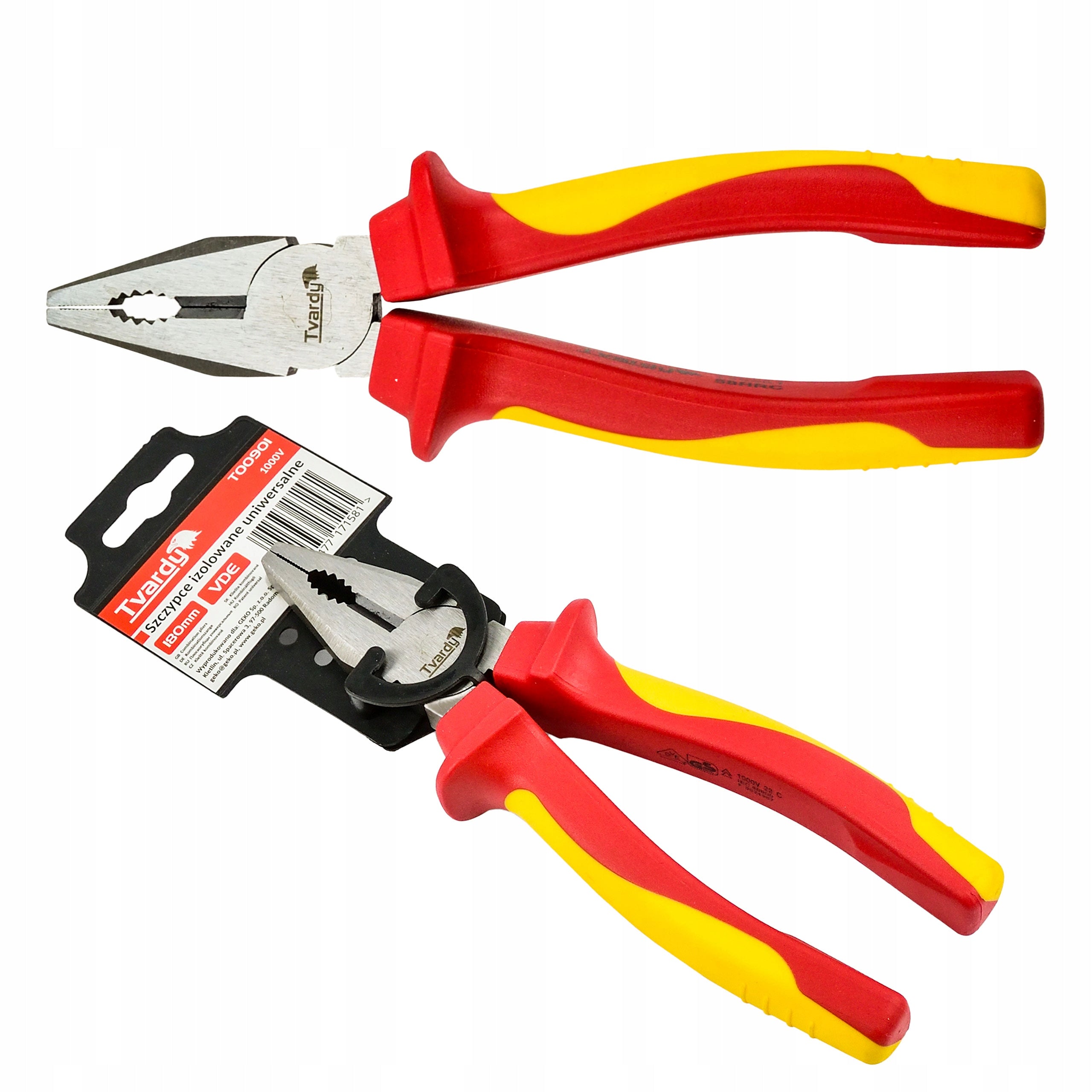INSULATED ELECTRICAL COMBINATIONS VDE 1000V 180MM CHROME VANADIUM STEEL