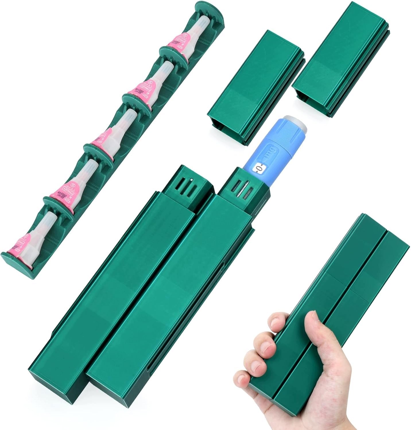INSULIN BAG PORTABLE THERMAL DIABETIC DARK GREEN