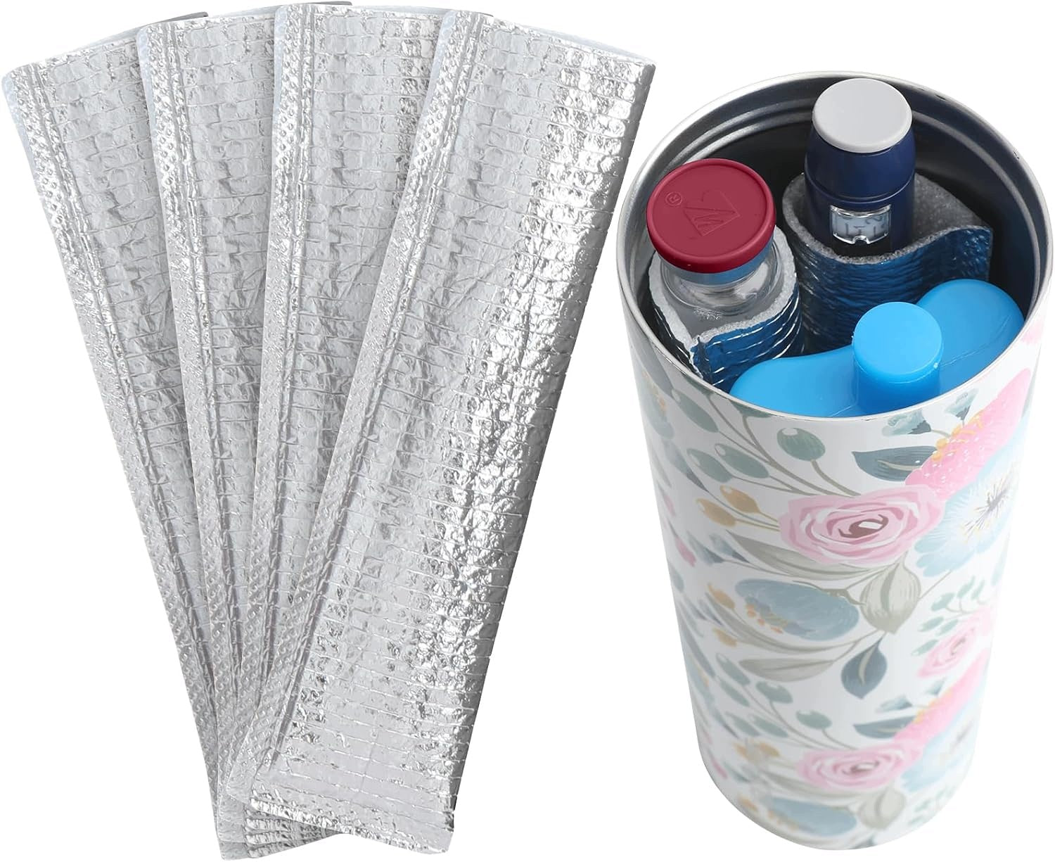 INSULIN COOLING BAG 4 PACK INSULATED ALUMINUM