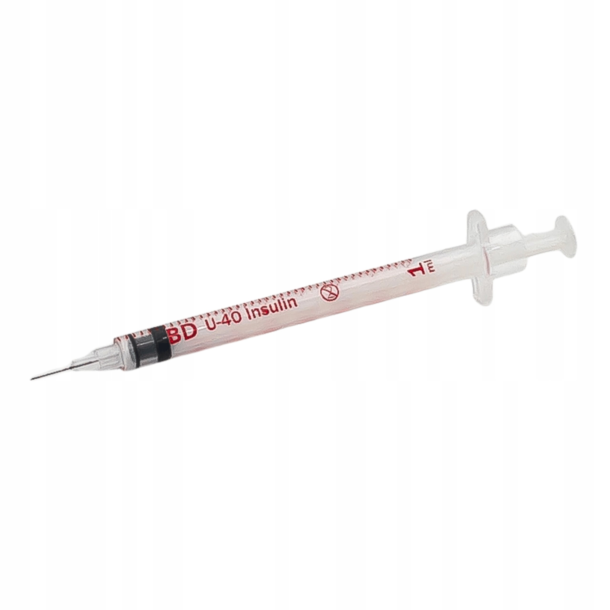 INSULIN SYRINGE U40 combined with needle 1 ml 0,3x8mm MICRO-FINE 100pcs Medical device yes