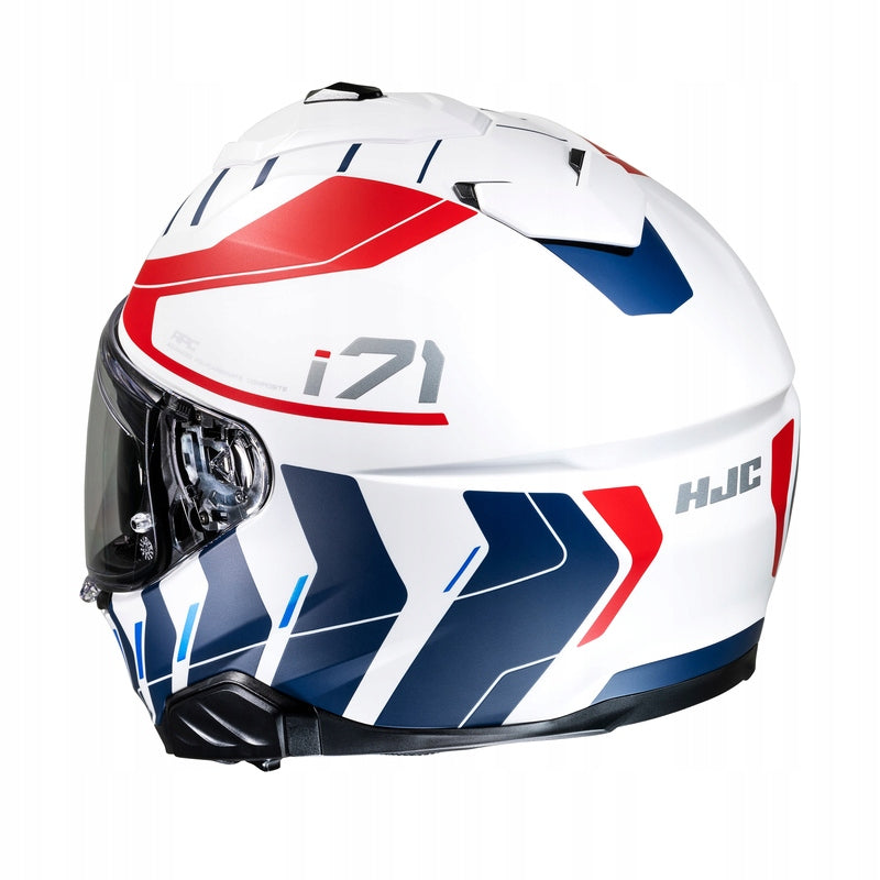 INTEGRAL HELMET HJC I71 SIMO WHITE RED BLUE WHITE RED BMW Size XXL Manufacturer HJC