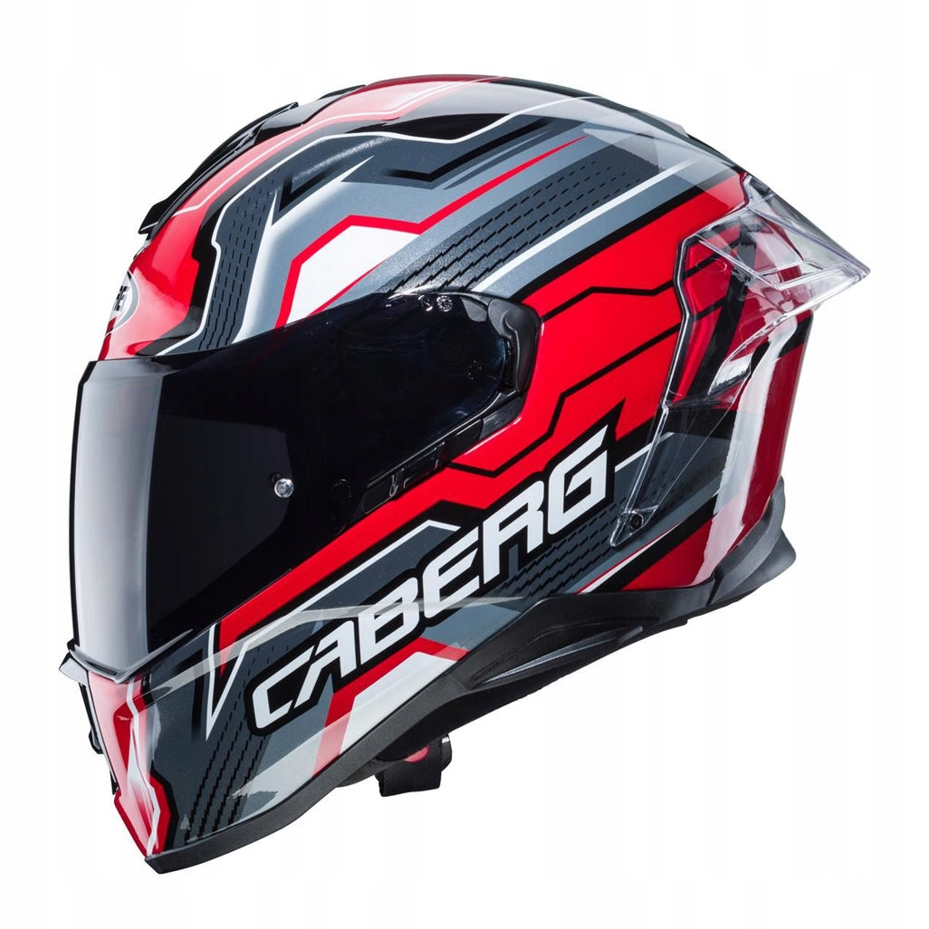 INTEGRAL HELMET WITH BLEND CABERG DRIFT EVO LB29 BLACK GREY RED XL Manufacturer Caberg