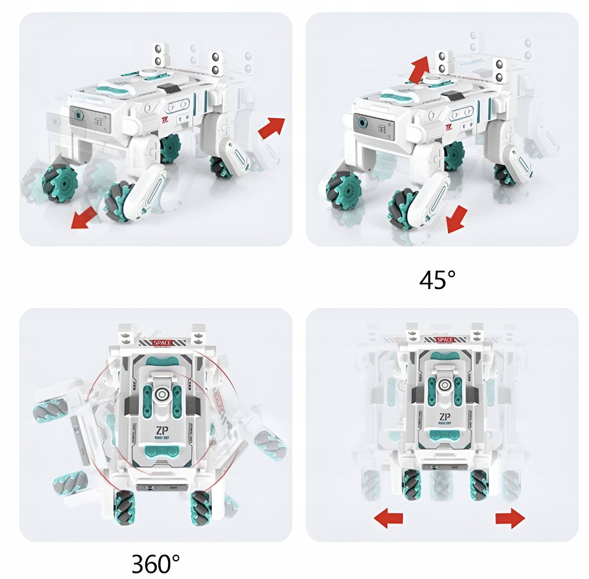 INTELLIGENT REMOTE CONTROLLED OFF-ROAD SPACE ROVER AUTO R/C HAND Packaging status original