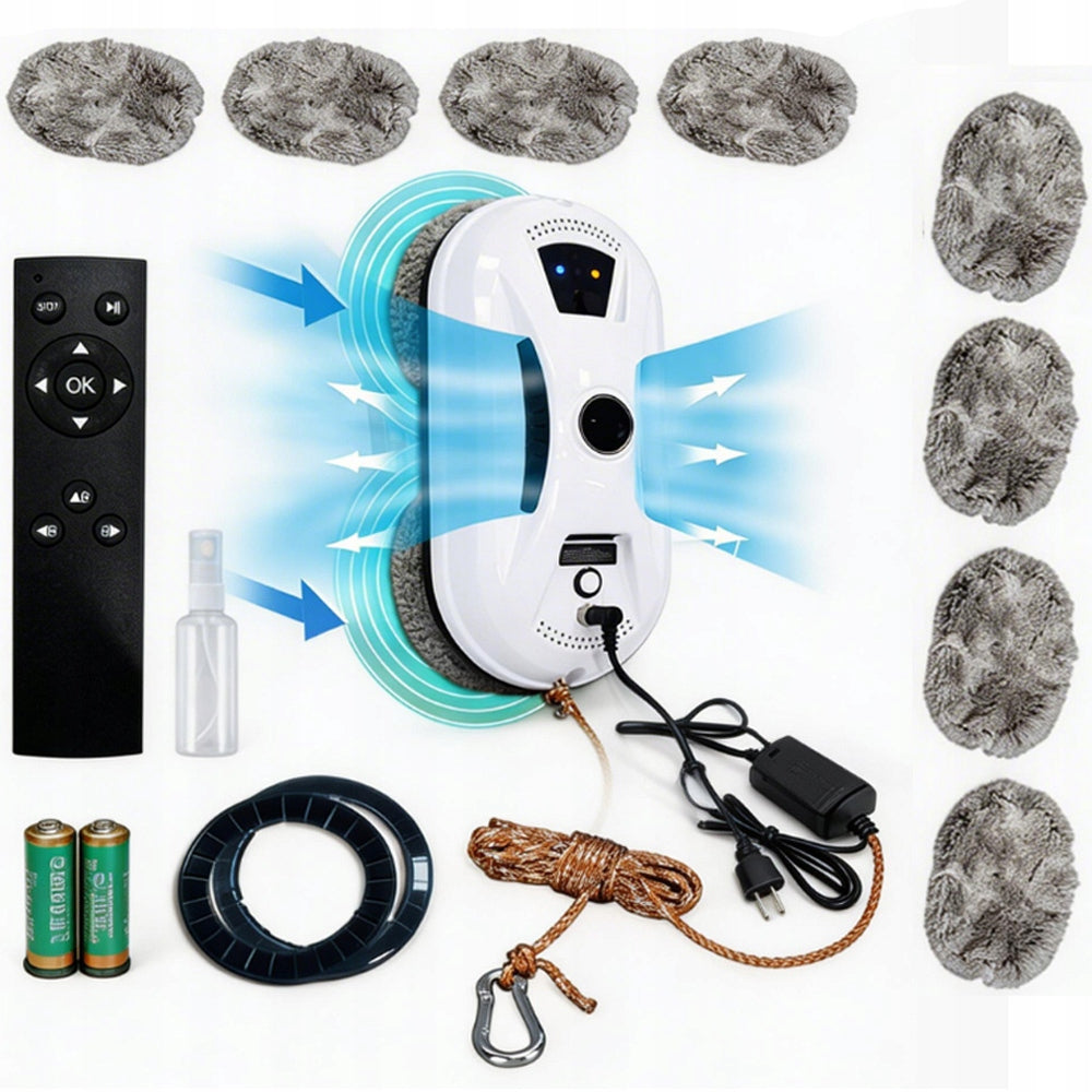 INTELLIGENT ROBOT FOR CLEANING MIRROR WINDOWS WASHER AUTOMATIC SET