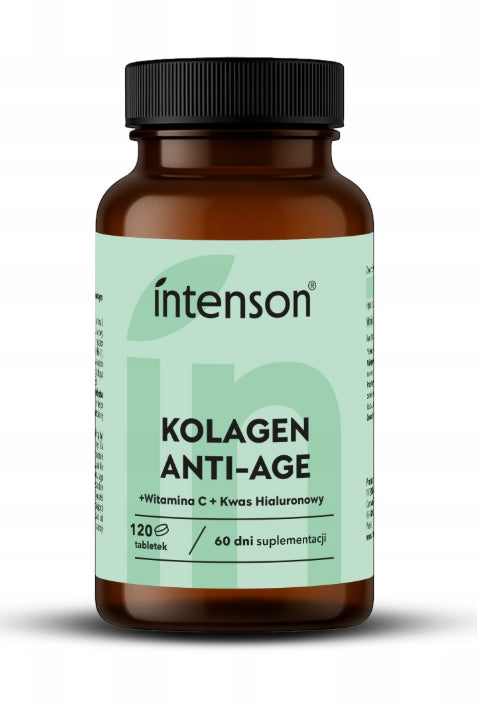 INTENSON Collagen Anti-age + Hyaluronic + Wit C 120 tablets