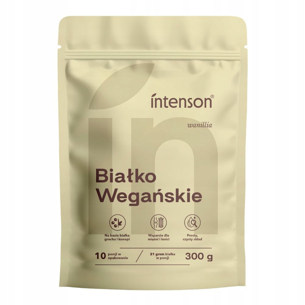 INTENSON Vanilla Flavoured Vegan Protein 300 g