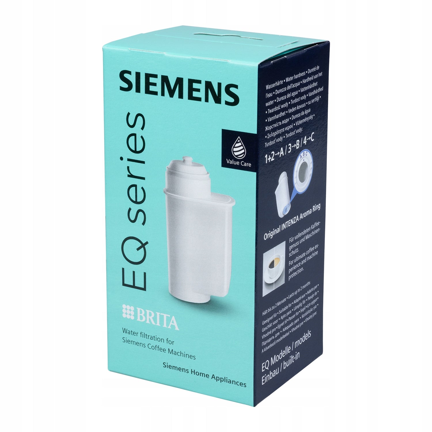 INTENZA TZ70003 Water Filter For Siemens Machine + Descaler + Tablets Packaging status original