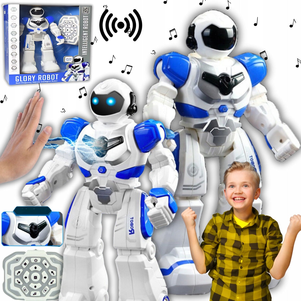 INTERACTIVE REMOTE CONTROLLED ROBOT PROGRAMMABLE ON REMOTE CONTROL DANCES 3 YEARS+