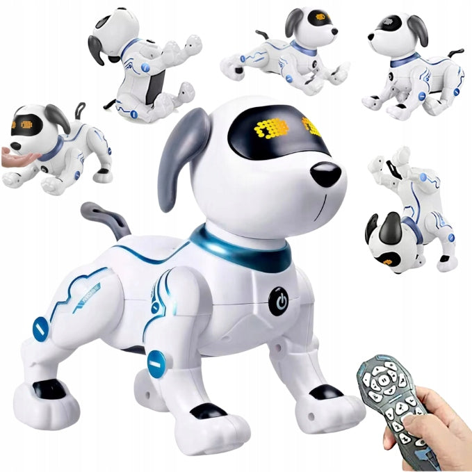 INTERACTIVE ROBO DOG PERFORMS TRICKS DANCES VOICE CONTROLLED REMOTE CONTROL