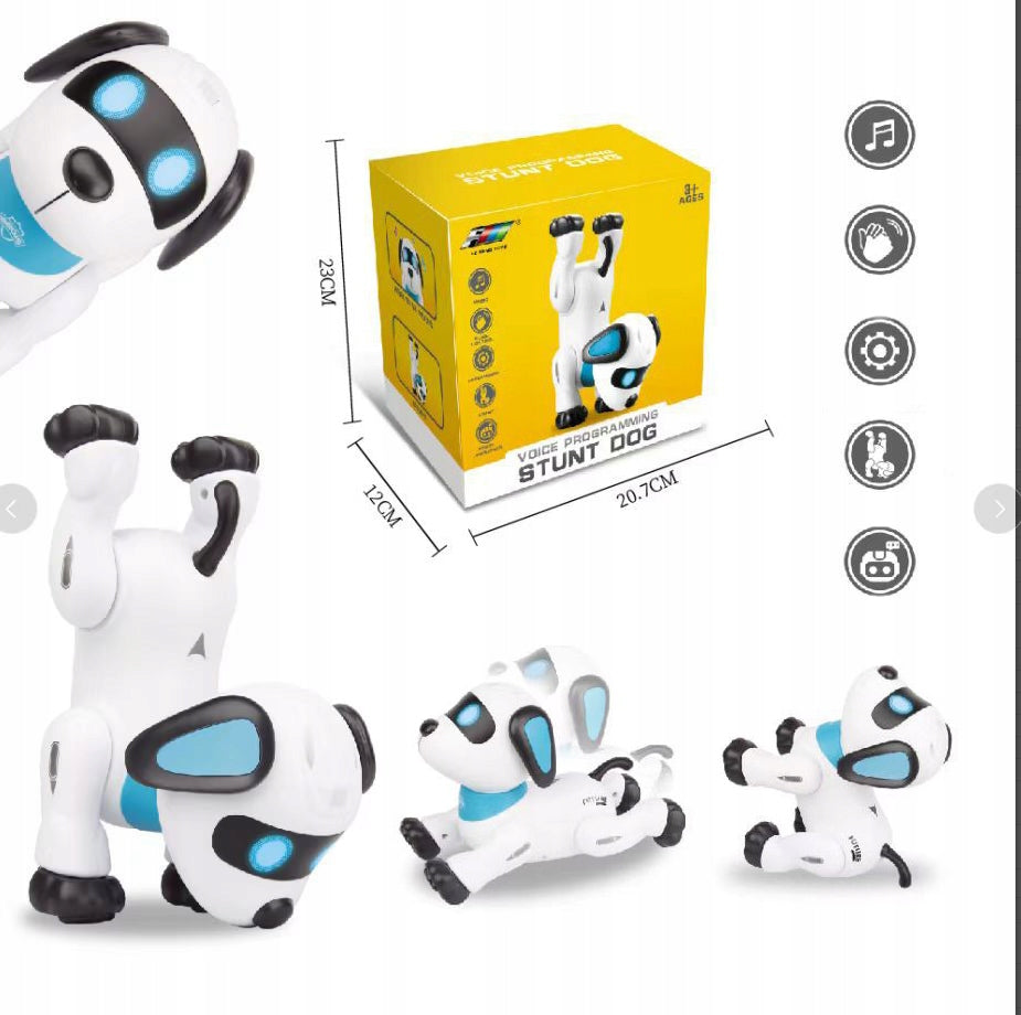 INTERACTIVE ROBO DOG REMOTE CONTROLLED VOICE REMOTE CONTROL TRICKS DANCE GIFT Manufacturer code 6TY0842BU0842