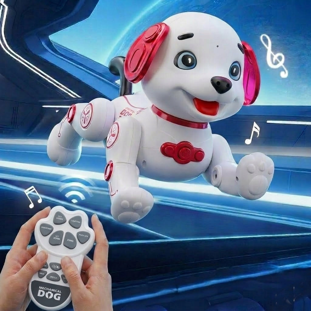 INTERACTIVE ROBOT DOG RC SMART DOG TOUCH DANCES PROGRAMMING LED GIFT Packaging status original