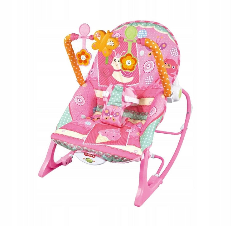 INTERACTIVE Rocker Deckchair Melodies Vibration TOYS up to 18 kg SNAIL Packaging status original