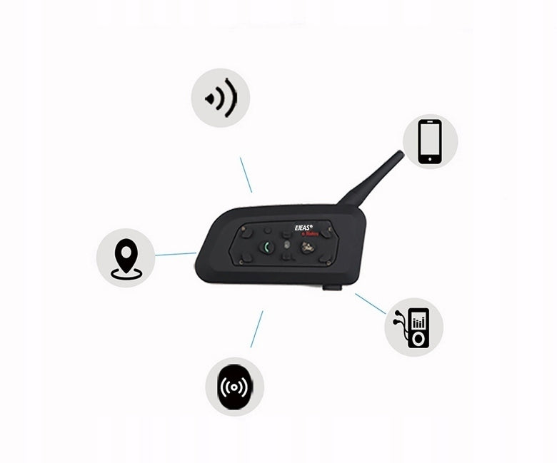 INTERCOM MOTORCYCLE INTERCOM EJEAS V6 Pro 1200m Manufacturer's catalog number lly