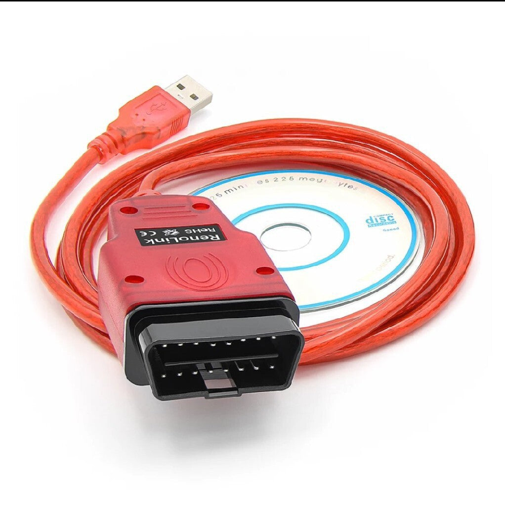 INTERFACE RENOLINK v2.11 PL MENU RENAULT MEGANE CLIO DACIA LOGAN SANDERO CD