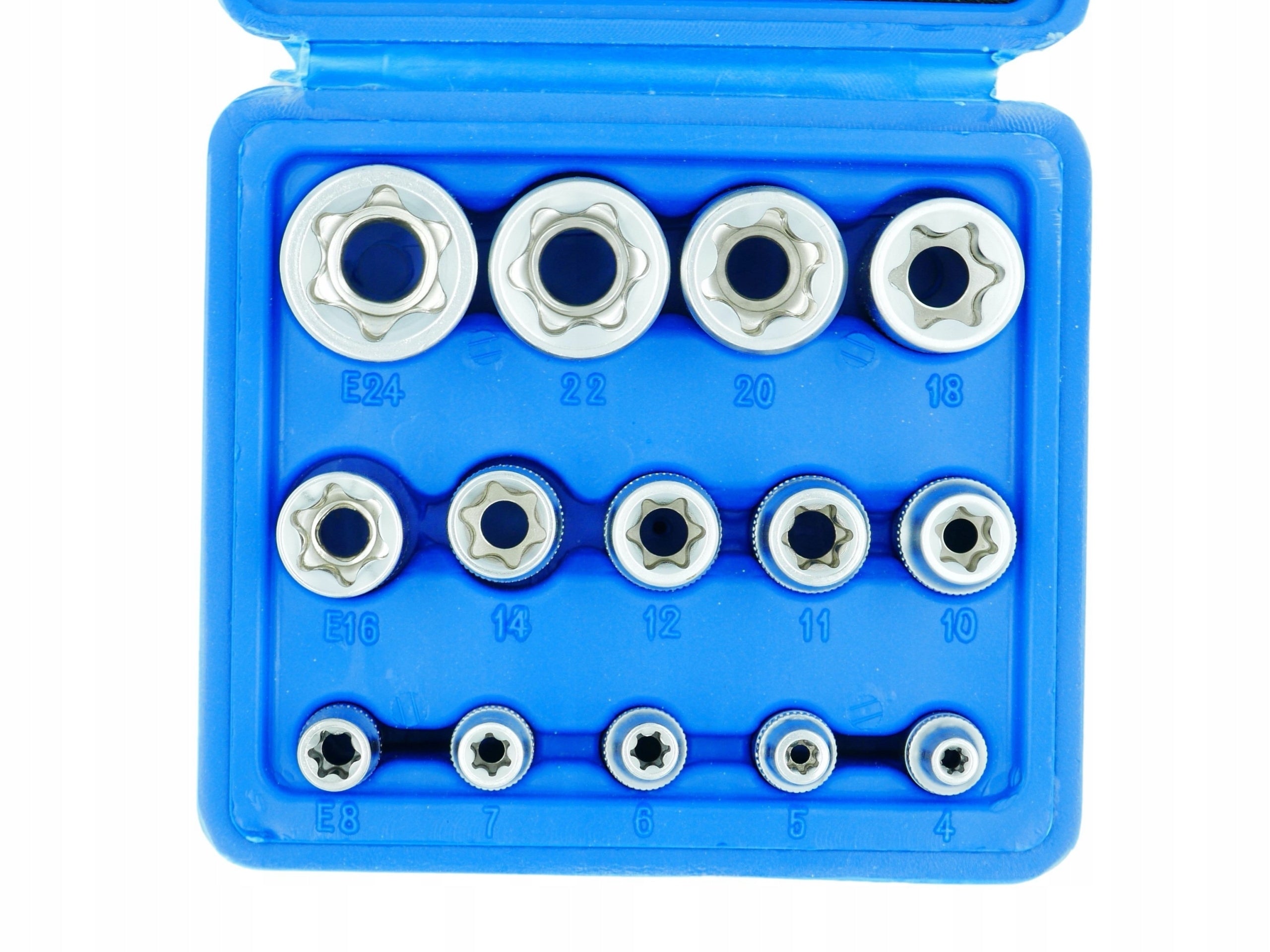 INTERNAL TORX SOCKET WRENCHES E4 - E24 Key type socket