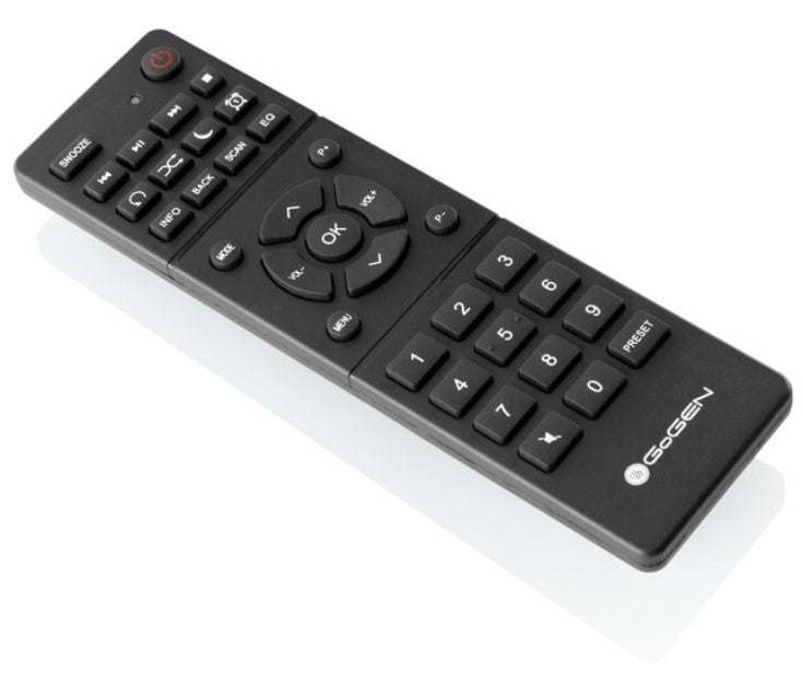 INTERNET RADIO WIFI DAB+ BLUETOOTH USB KITCHEN RADIO REMOTE CONTROL Manufacturer code GOGIR237BTDAB