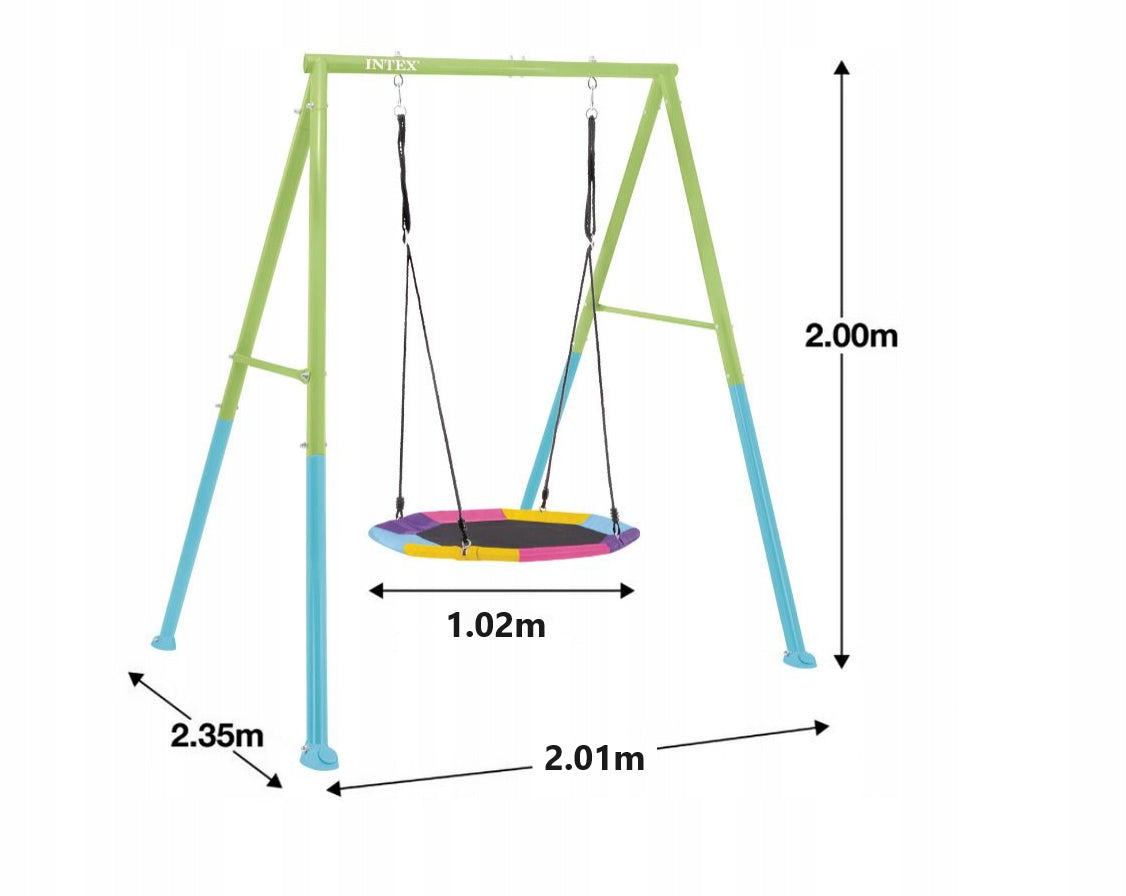 INTEX 44111 NEST GARDEN SWING 235x201x200cm STORK NEST EAN (GTIN) 6941057426525