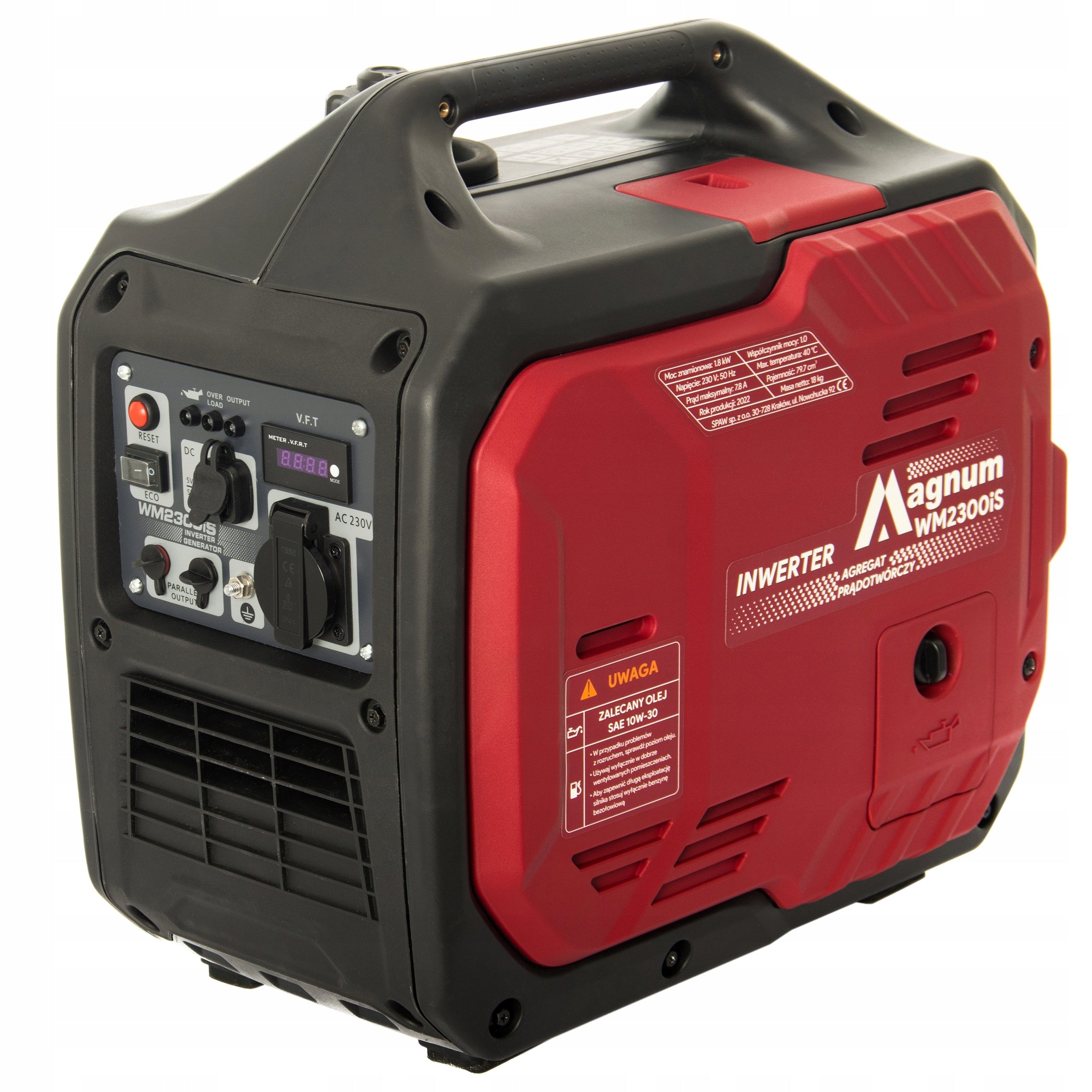 INVERTER GENERATOR SET 1,9kW 230V DF-2300I