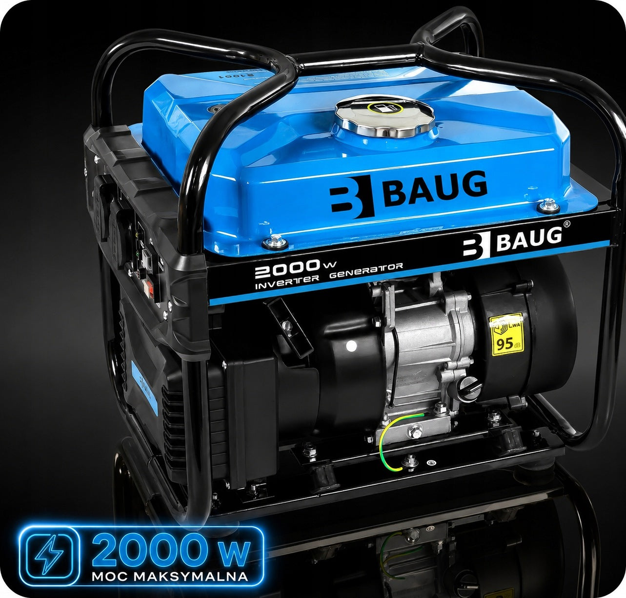 INVERTER GENERATOR SET CURRENT GENERATOR 2000W 230V 4-STROKE Packaging status original