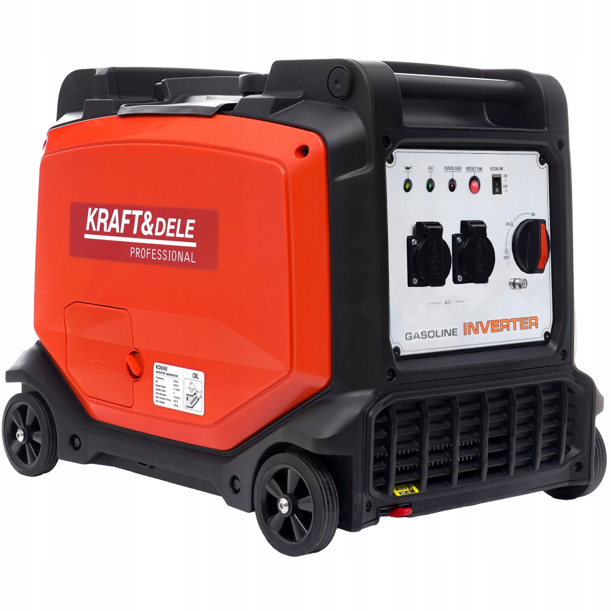 INVERTER GENERATOR SET GENERATOR 4300W 4-STROKE OHV PETROL Manufacturer code KD698