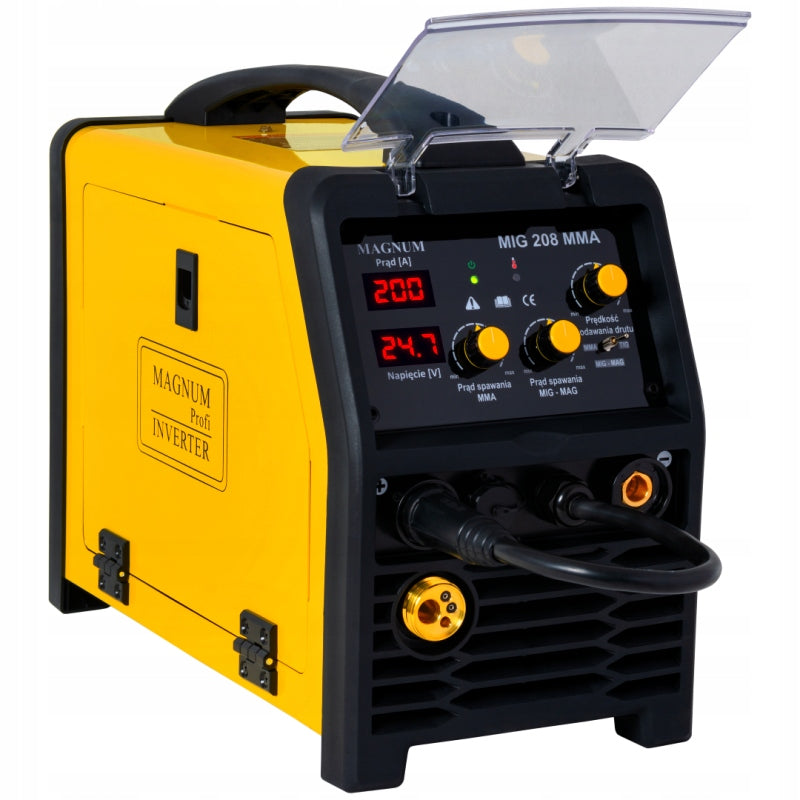 INVERTER WELDER MIG MAGNUM FLUX 200A 230V 2T Brand Magnum