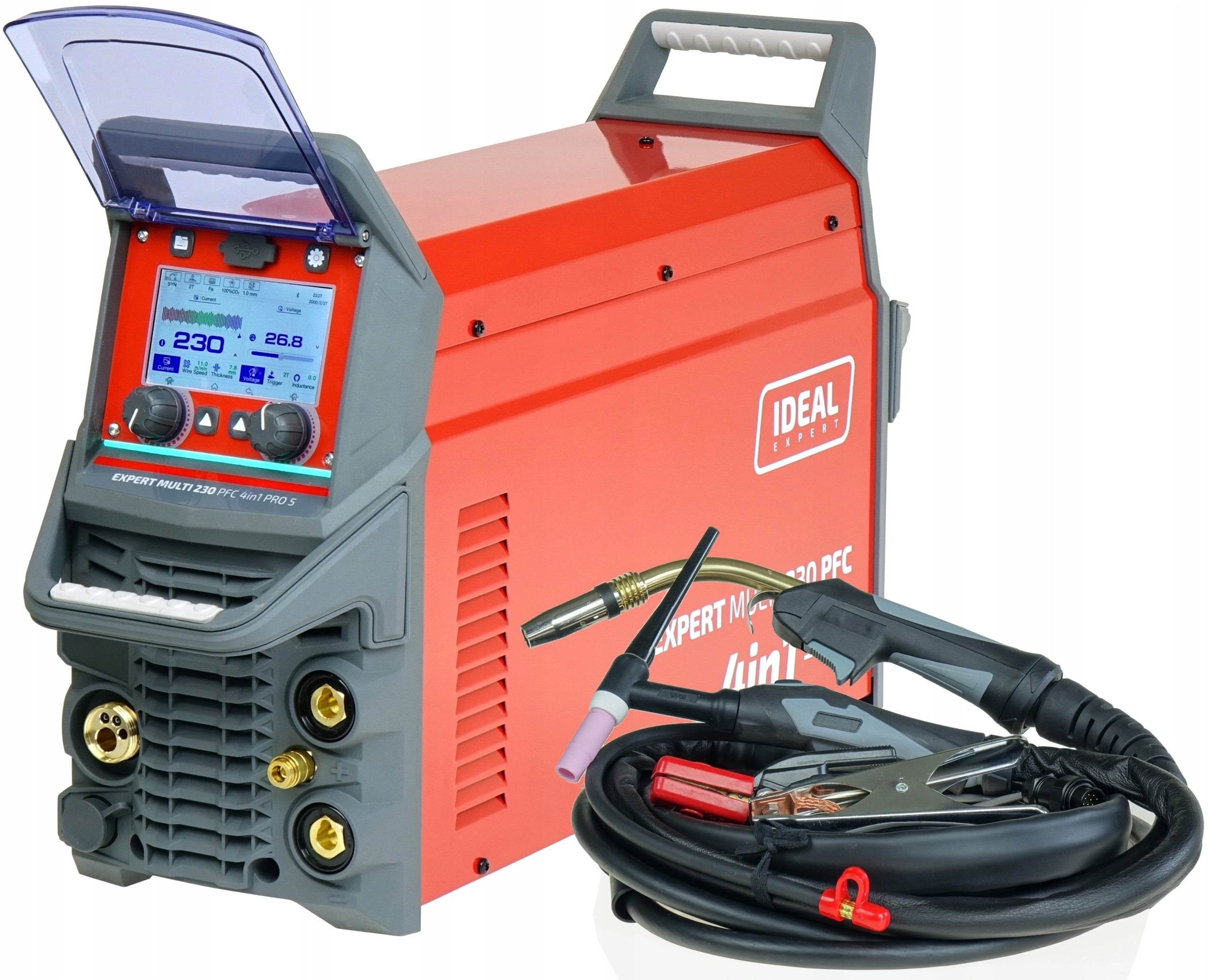 INVERTER WELDER MIG TIG HF AC/DC IDEAL EXMULTI 230 PFC 4in1 Pro5 SYN Manufacturer code EXMULTI230V2