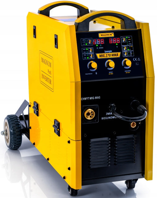 INVERTER WELDER MIGOMAT MAGNUM MIG 270 MMA SYNERGY 4x4 2T/4T TIG VRD Packaging status original